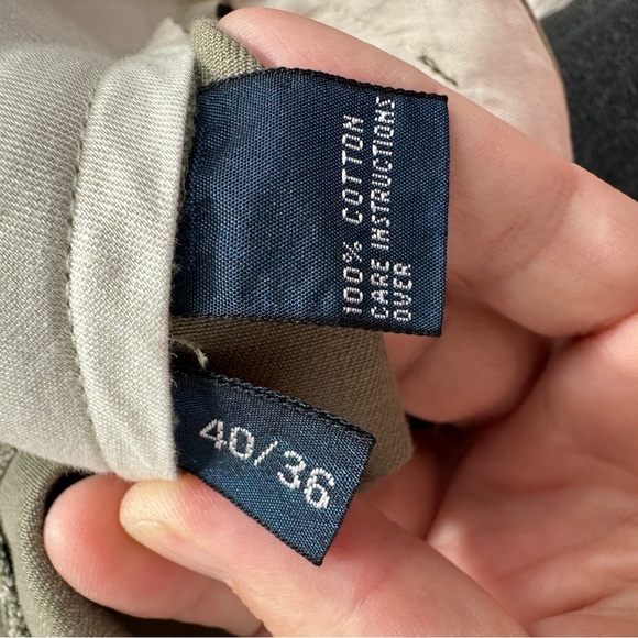 Polo Ralph Lauren pleat front khakis, size 40, 100% cotton, fall, office - Picture 11 of 12